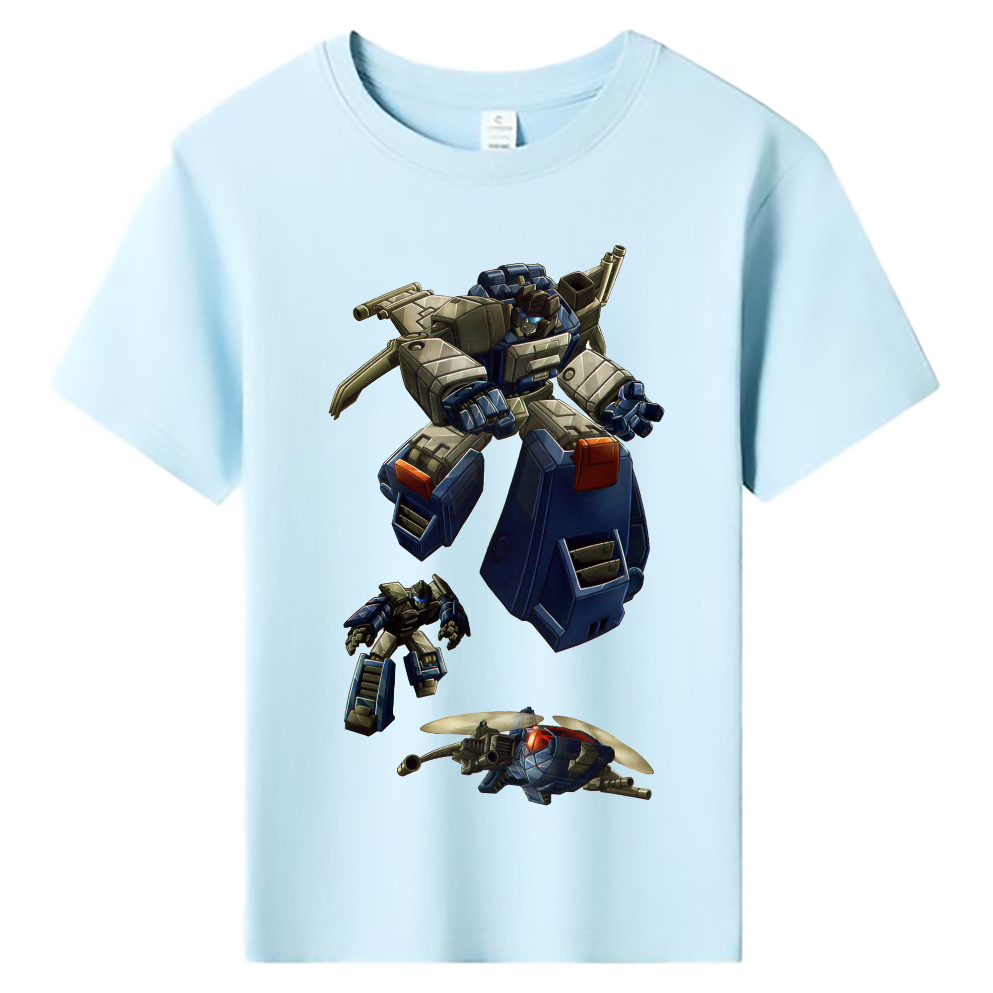 （画像用）  綿100％キッズTシャツ（フロントプリント）